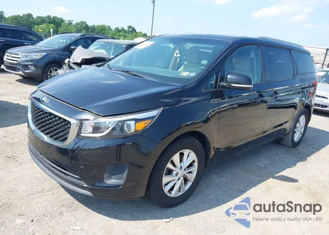 2016 Kia Sedona Lx z USA, uszkodzony, nr VIN KNDMB5C15G6094025